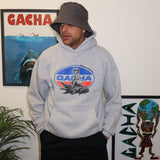 GACHA CROC HOODIE (ASH GREY)