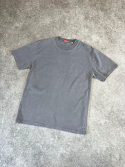 HEAVY WASHED BLANKS TEE (FOSSIL)